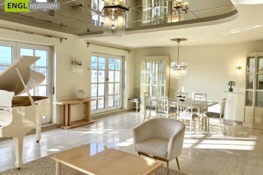 Beste Adresse! Helle Maisonette Wohnung mit Balkon, Wintergarten und Terrasse mit Blick zum Stephansdom 6YBeXZboLry6mwGioBDqWF