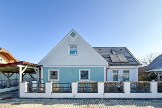 Außenansicht vom Haus