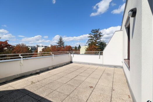 Großzügige West-Terrasse