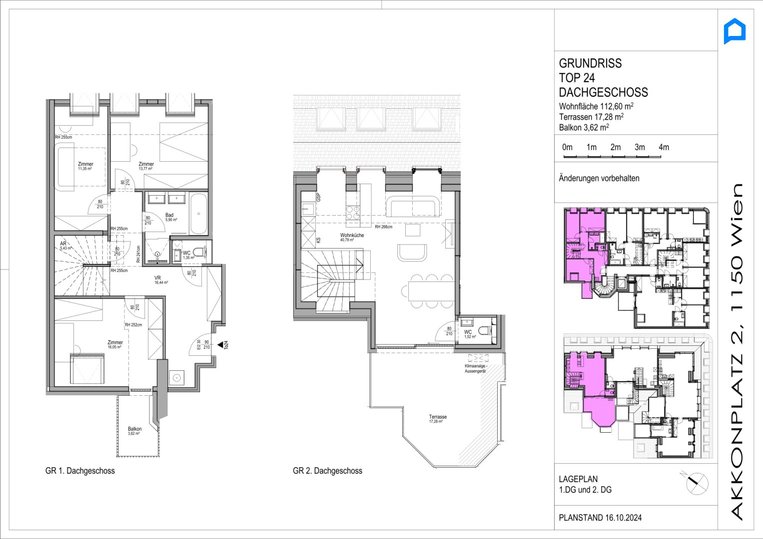 TOP 24, Dachgeschoss