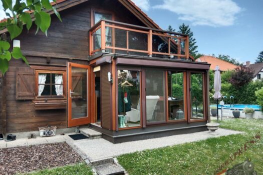 1130 Wien, gediegenes Kleingartenhaus Südlage, Wintergarten, Balkon , Pool IMG_20250605_144814