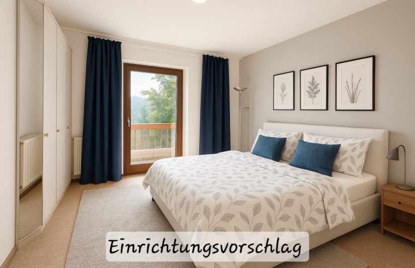 Einrichtungsvorschlag Schlafzimmer