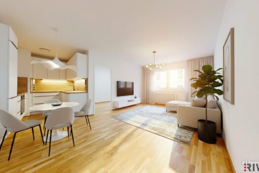 ERSTBEZUG nach Sanierung I 66m² in zentraler Innenstadtlage I Tischler Einbauküche inkl. Siemensgeräte im Preis inbegriffen Wohn/-Essbereich eingerichtet mit KI