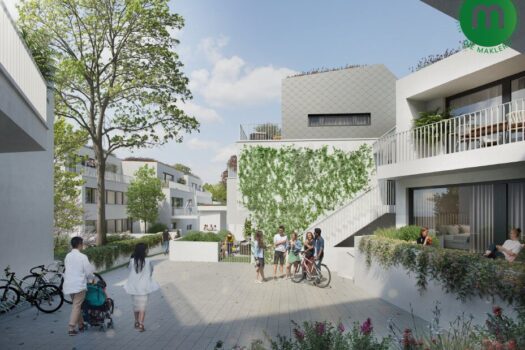 3-Zimmer Terrassenwohnung in Klosterneuburg-Weidling – belagsfertige oder schlüsselfertige Übergabe möglich Visualisierung Anlage