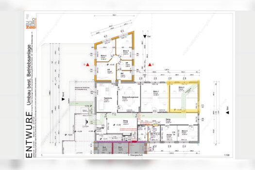 Moderne Einzelbüros mit Gemeinschaftsbereichen – ca. 64m² 385gOiaoroAOb2BQTNlRa5