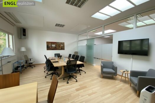 Besprechungsraum mit KI bearbeitet