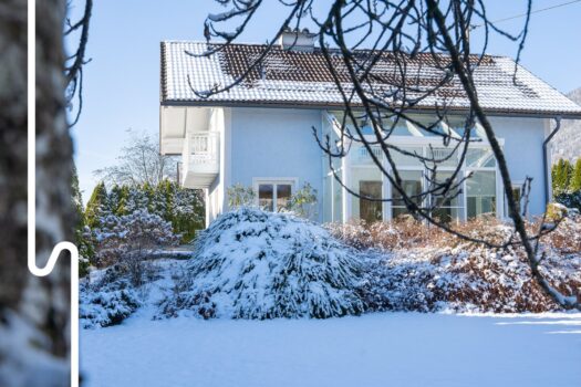 Haus mit großem Garten