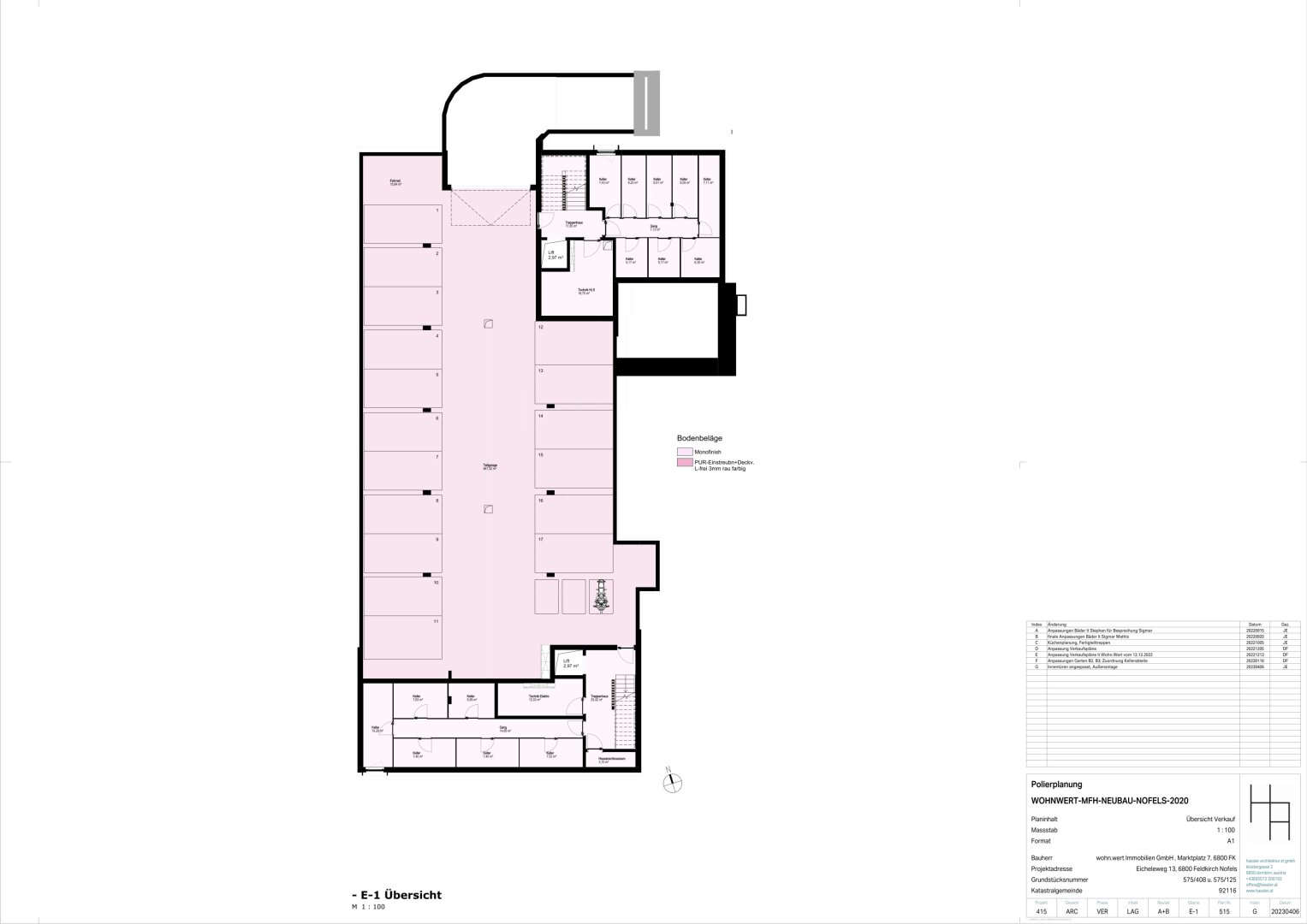 Grundriss Untergeschoss