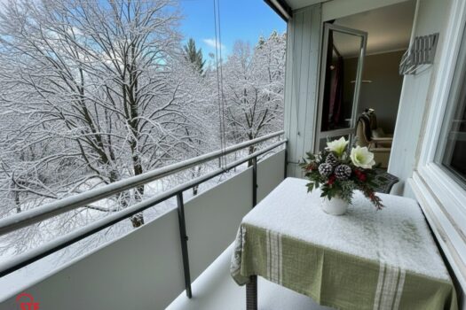 Ruhige Ausrichtung in den parkähnlichen Innenhof