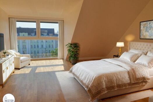 U6 Währinger Straße! - Schlüsselfertig - Sonnige 4-Zimmer DG-Maisonette Wohnung - NESTOR Immobilien