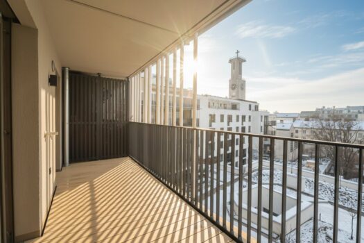 Pauschalmiete inklusive Warmwasser, Heizung & Kühlung - Moderne 2-Zimmer-Wohnung mit großzügigem Balkon und stilvoller Ausstattung 6Tughwm3S6qLI5QStU1XhT