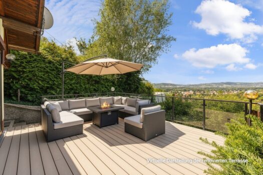 Terrasse (Virtuelles Beispiel der Gestaltung)