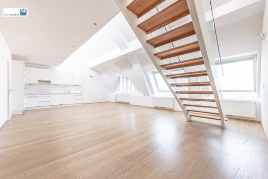 Mehr von allem Wohn- / Esszimmer (ca. 56,10 m²) mit Küchenzeile und Aufgang zur Terrasse