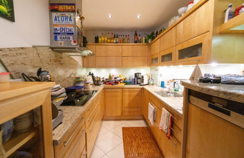 Tischlerküche mit Siemens-Geräten