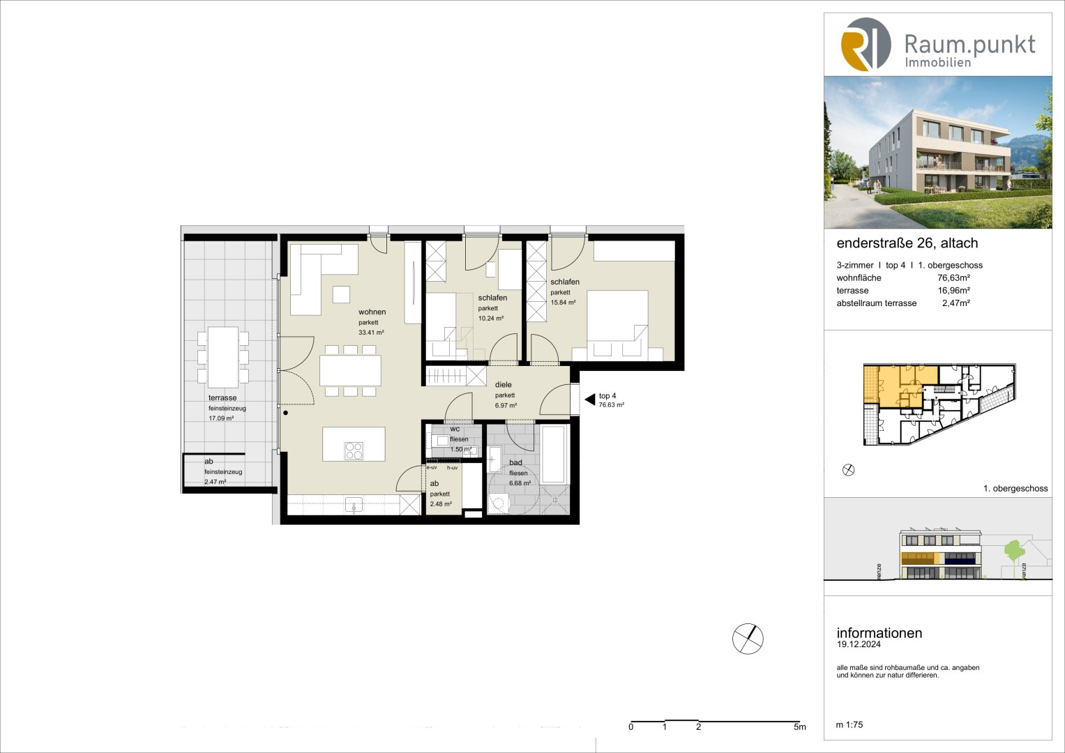 Grundriss Top 4 - Variante 1