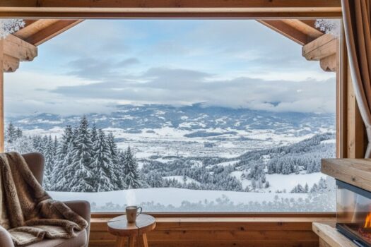 Bebauungsvorschlag mit Ausblick