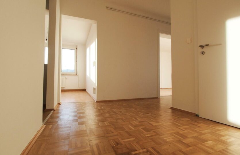 heller, großer Vorraum