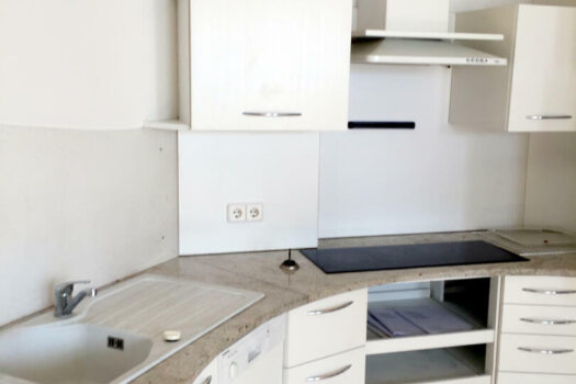 offene Küche im Wohnbereich