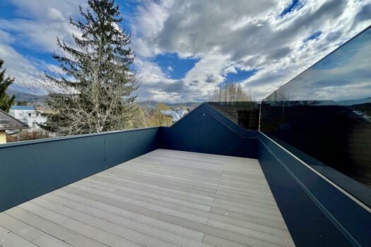 Terrasse von der Galerie begehbar