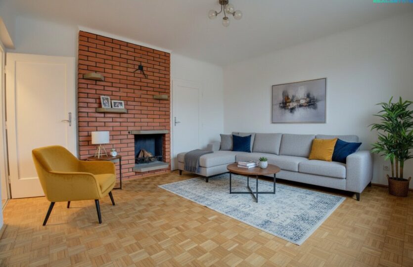 Wohnzimmer-KI-Generiert