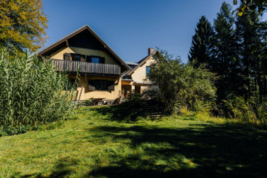 Hinteransicht Garten