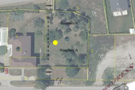 Luftbild Bauplatz A+B