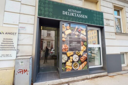 Geschäftslokalfront-KI generiert