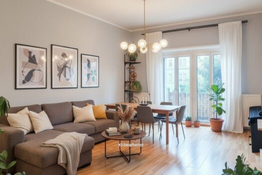 Vorgarten: Gemütliche Balkonwohnung + Idealer Grundriss + Sonniges Wohnzimmer + Teilbar auf 2-3 Zimmer 2VfIG0MhFYtN46IKS2g8wO