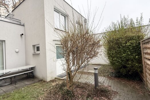 Hausansicht vom Innenhof her