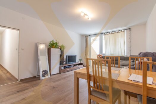 Modernisierte 2-Zimmer-Wohnung mit Loggia und Einbauküche nähe JKU zu verkaufen! Wohn-/Essbereich I