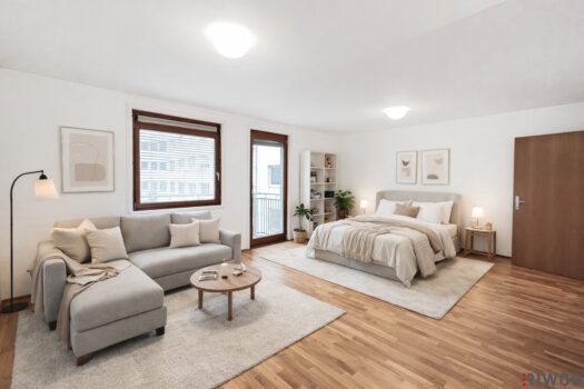 Neubauwohnung mit Süd-Balkon in ruhigen Innenhof und Garage | Einbauküche | U-Bahn- und Donauinselnähe 3pztHcUwDRnWi3PFOeiuy