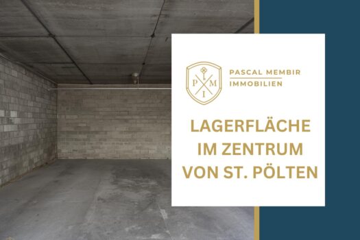 Lagerfläche im Zentrum von St. Pölten