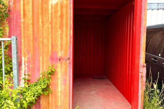 Ihr Container zum Mieten Vorne