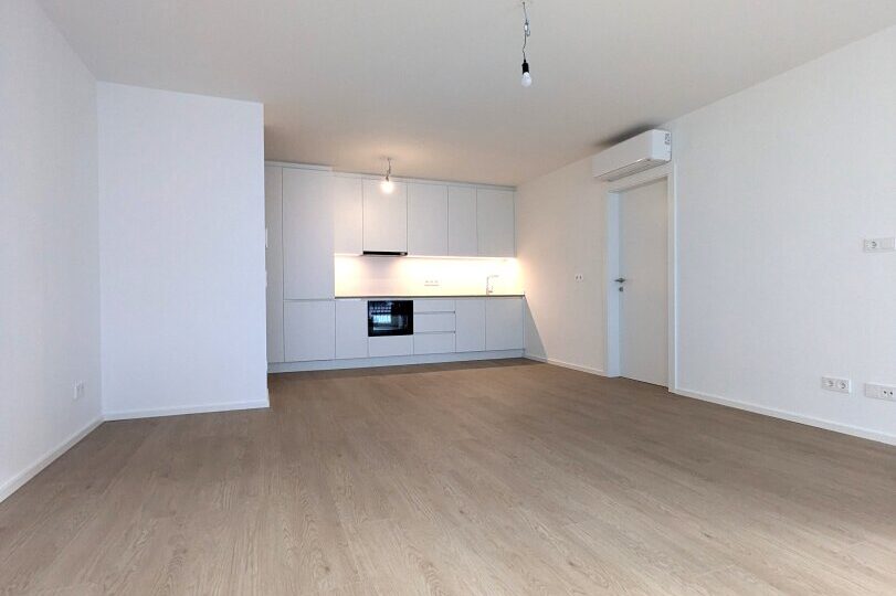 Wohnraum mit offener Küche