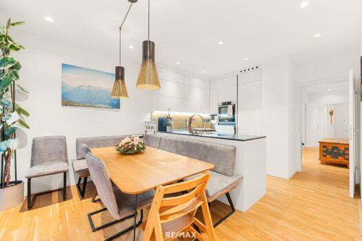 Küche und Essbereich