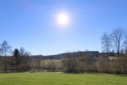 Neubau: 3-Zimmer-Balkonwohnung in sonniger Ruhelage Aussicht