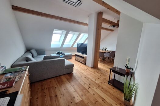 Wohn/Esszimmer Dachgeschoss