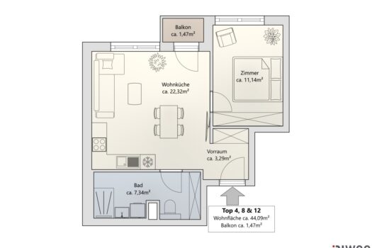 Anleger oder Eigennutzer | Erstbezug nach Errichtung | 2 Zimmerwohnung mit Loggia | Luftwärmepumpe | optionaler Tiefgaragenplatz 16uOVOqewehHBEWMe6AB8N