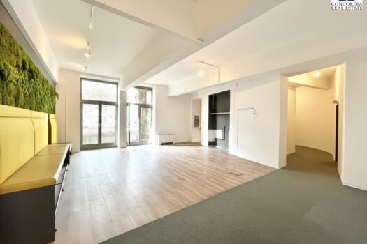 Empfang-Aufenthaltsraum mit Wasseranschluss für Kaffee-Automat