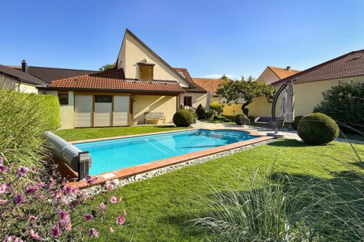 Außenansicht vom Garten aus