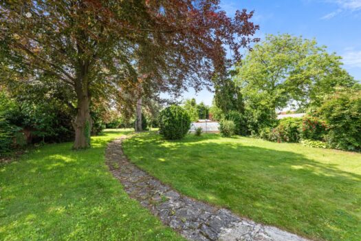 der parkähnliche Garten