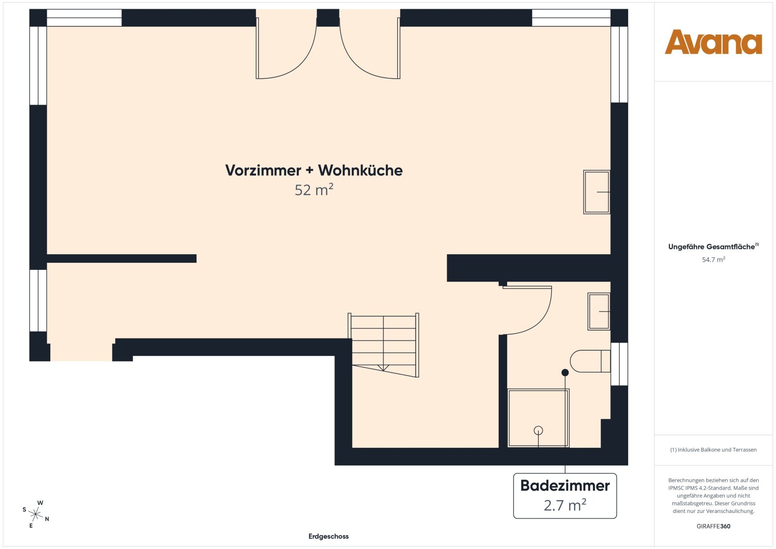 Grundriss Obergeschoss