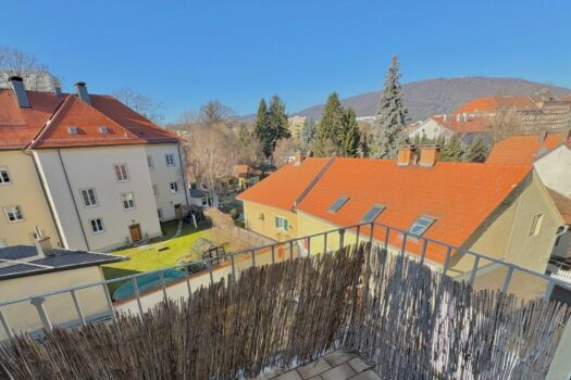 Ausblick in der Westen