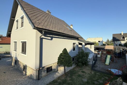 Großzügiges Zweifamilienhaus mit Garten, Poolplatz & vielen Extras – Nähe Wiener Neustadt Haus Seitenansicht