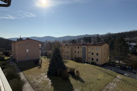 Ausblick vom Balkon