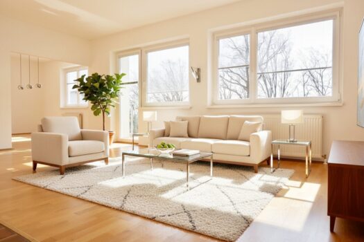 Wohnzimmer - KI Einrichtungsbeispiel