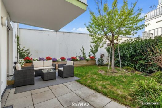 Stilvolle 3-Zimmer-Gartenwohnung in Ruhelage mit Stellplatz, U-Bahn-Nähe Garten