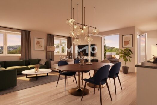 Visualisierung_Einrichtung_mit Abendstimmung