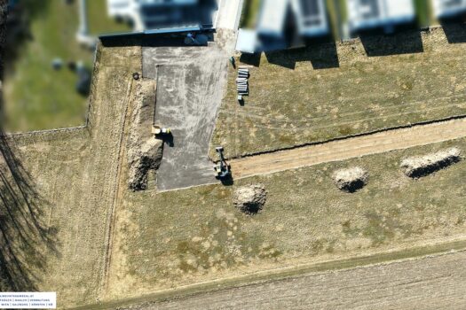 Erschließung gestartet (Anfang März)