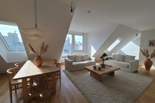 Wohnküche (Gestaltungsmöglichkeit KI generiert)